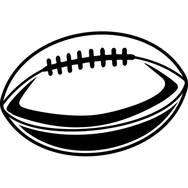 American Football   Clipart 5 Thumbnail