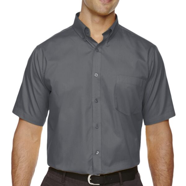 Core365 Men's Optimum Short-Sleeve Twill Shirt Thumbnail