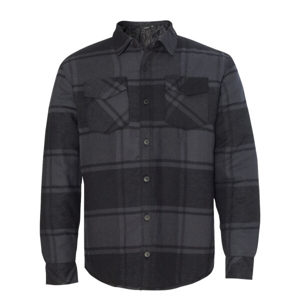 Burnside Quilted Flannel Shirt Jacket Thumbnail