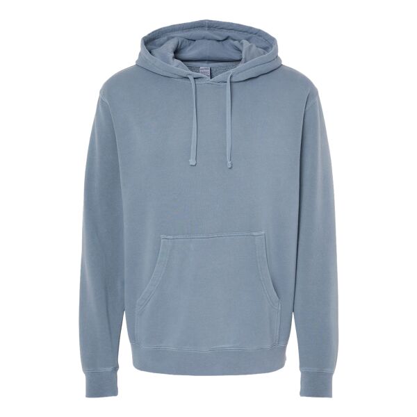 Midweight Pigment-Dyed Hooded Sweatshirt Thumbnail