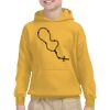 Gildan Youth Heavy Blend™ Hooded Sweatshirt Thumbnail